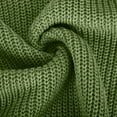 thumbnail image 6 of HOOMEUMY Mens Ribbed Knit Sweaters Slim Fit Blouse Casual Basic Long Sleeve Shirts Fashion 2025 Trendy Classic Solid Design Crew Neck Tops Green XL, 6 of 6