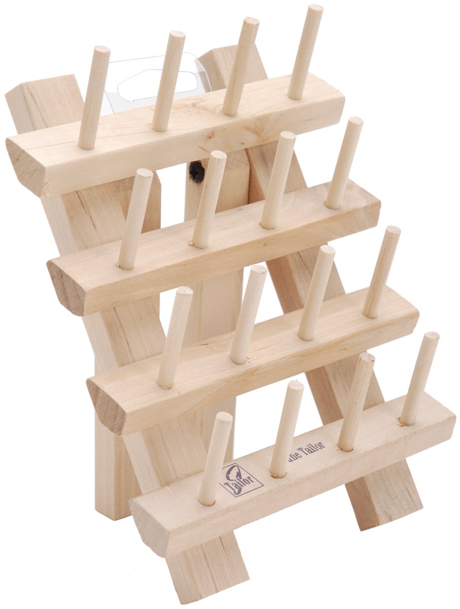 walmart wood rack on Bobbin Rack Holds 32 Bobbins Walmart Com Walmart Com