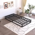 thumbnail image 4 of 10 Inch Queen Bed Frame with Steel Slat Support, Low Profile Queen Metal Platform Bed Frame Support Mattress Foundation, No Box Spring Needed / Easy Assembly / Noise Free, 4 of 8