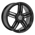thumbnail image 3 of OE Wheels AU12 18 Inch Rims and Tires Fit RS6 Style 5x112 18x8 Gloss Black - Hollander 58840 - iMove Gen 2 AS 245/40-18 (Set of 4), 3 of 5