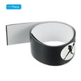 thumbnail image 3 of Unique Bargains 16" Racket Head Protection Tape, PU Tennis Racquet Head Guard for Tennis Practice Training, Black, 3 of 6