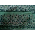 thumbnail image 4 of oneOone Cotton Silk Fabric Leaves & Floral Block Printed Craft Fabric BTY 42 Inch Wide, 4 of 4