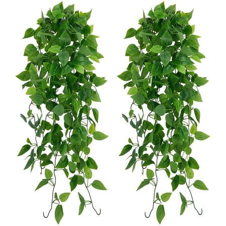 Dinohhi Artificial Ivy Climbing Plant，2 Pieces Artificial Hanging Plant for  Indoor Outdoor Decoration Artificial Vine Fake Hanging Plants | Walmart  Canada