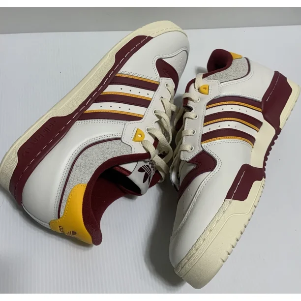 Mens 12.5 Adi-das Originals Rivalry 86 low Men's Sneaker Leather White IE7159 New