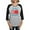 Heather/Black, variant on CafePress - Retired Postal Worker Graphic: Long Sleeve T Shirt - Womens Baseball Tee