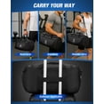 thumbnail image 5 of Gonex 30L Gym Bag for Men Women, Water-Resistant Sports Duffel Bag with Shoe Compartment & Wet Pocket for Fitness, Travel, Weekend Trips, 5 of 9
