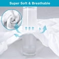 thumbnail image 3 of Protector de colchón Lunsing Queen impermeable y transpirable, 3 of 7