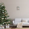 thumbnail image 2 of Stupell Industries Pink Hanging Christmas Ornaments Holiday Painting Gray Framed Art Print Wall Art, 11 x 14, 2 of 8