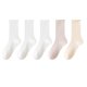 thumbnail image 2 of Calcetines de mujer hasta media pantorrilla de color liso, cómodos, cálidos, transpirables, multicolores, de algodón, 2 of 3