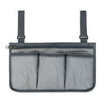 thumbnail image 1 of TISHITA Armrest Bag Wheelchair Rollator Organizer Pouch gray, 1 of 8