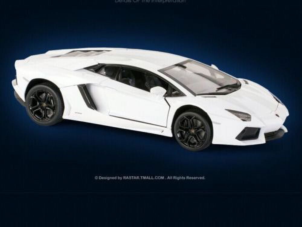 Rastar 1:18 White Lamborghini Aventador LP 700-4 Diecast Model Toy