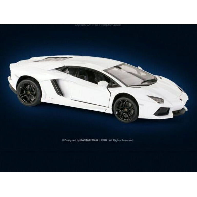 Rastar 1:18 White Lamborghini Aventador LP 700-4 Diecast Model Toy