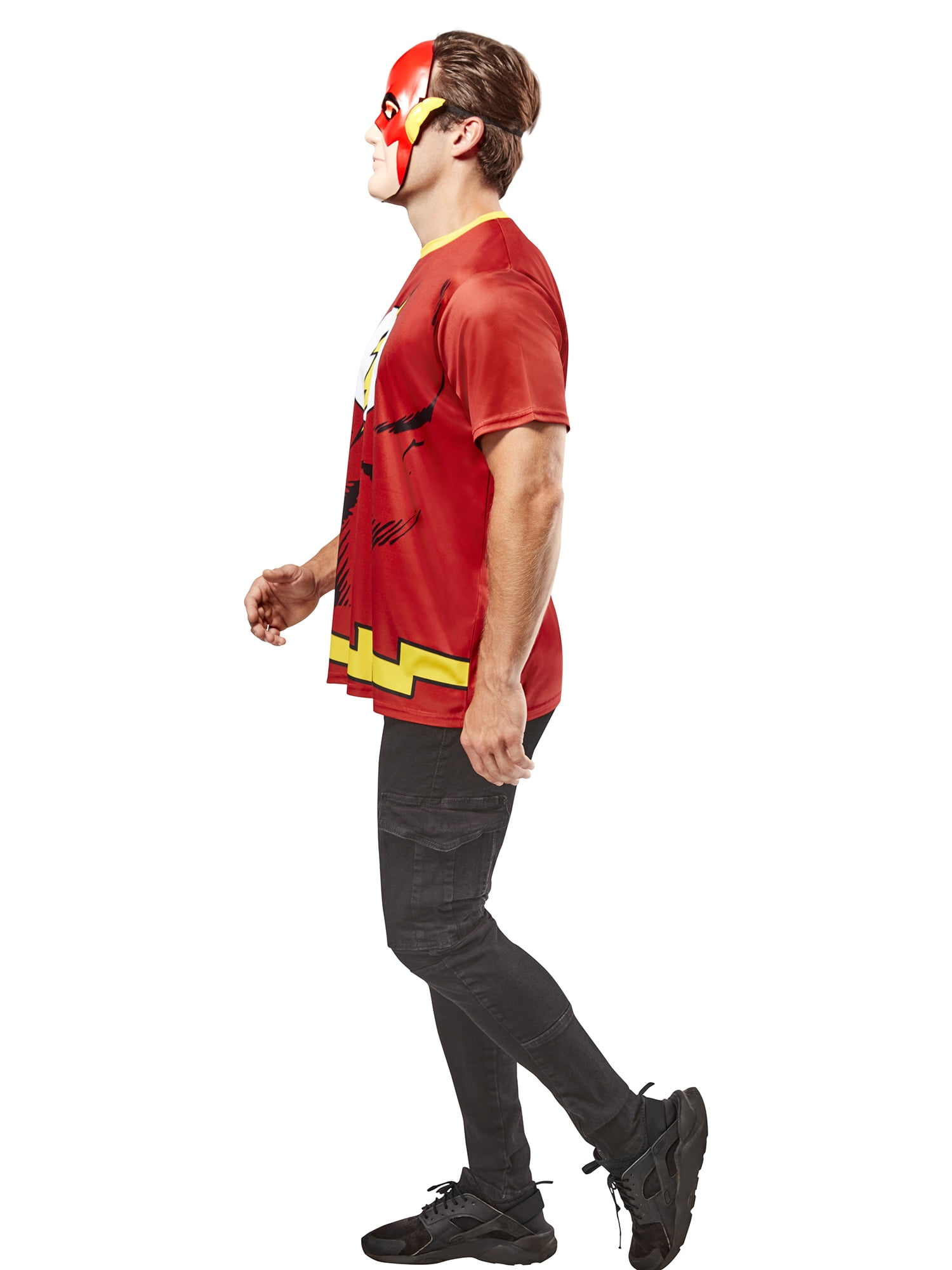 DC Comics The Flash Ben Cooper Costume Set for Adults by Rubies, Men's One Size