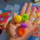 thumbnail image 4 of New Mushroom Nail DIY Cartoon Handmade Toys Children's Montessori Educational Toys Intelligent 3D Puzzle Game Jigsaw Board Gifts, 4 of 6