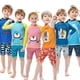 thumbnail image 4 of Traje de baño para niños Traje de buceo con protección solar de manga larga para bebés Traje de baño de aguas termales cálido de secado rápido para niños, 4 of 6