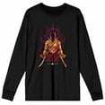 thumbnail image 2 of Mens Mortal Kombat Flawless Victory Black Long Sleeve Shirt-M, 2 of 4