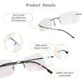 thumbnail image 2 of LifeArt Blue Light Blocking Glasses, Computer Reading Glasses, 2 of 5