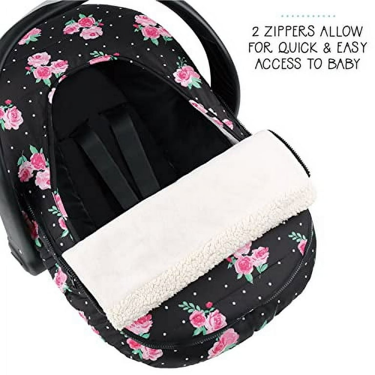 Baby girl top car seat covers