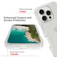 thumbnail image 3 of ELEHOLD Clear Case for iPhone 16 Pro Max, Anti-Yellowing Anti-Scratch Soft TPU Transparent Back Case,Clear, 3 of 5