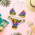 thumbnail image 6 of Thanksgiving Font Detachable Sponge Adjustable Strap Bikini Set Two-Pack for Various Scenes, 6 of 6