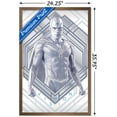 thumbnail image 3 of Marvel WandaVision - White Vision Wall Poster, 22.375" x 34", Framed, 3 of 3
