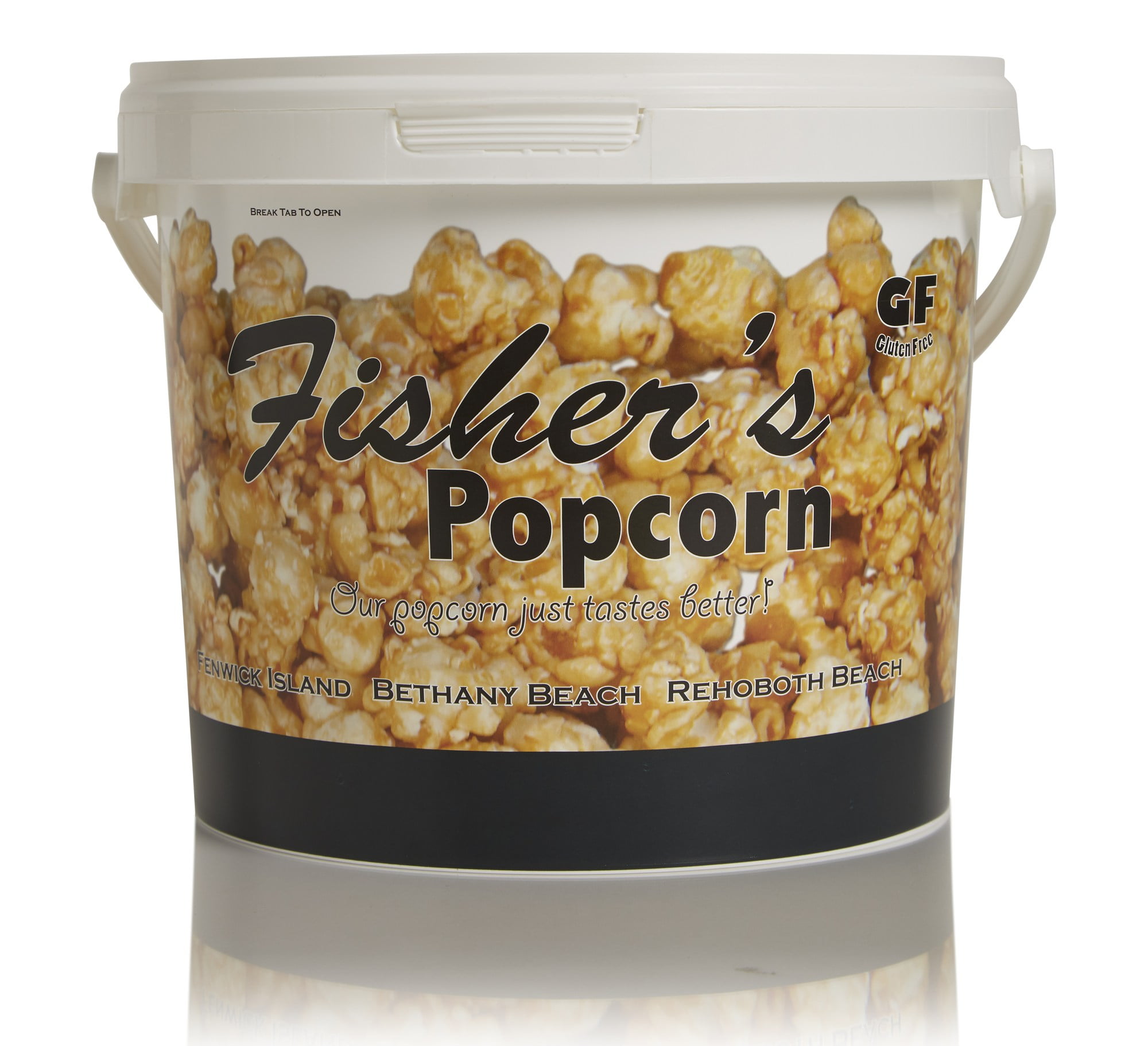 Fisher's Popcorn Caramel Popcorn, Gluten Free, 5 Simple Ingredients