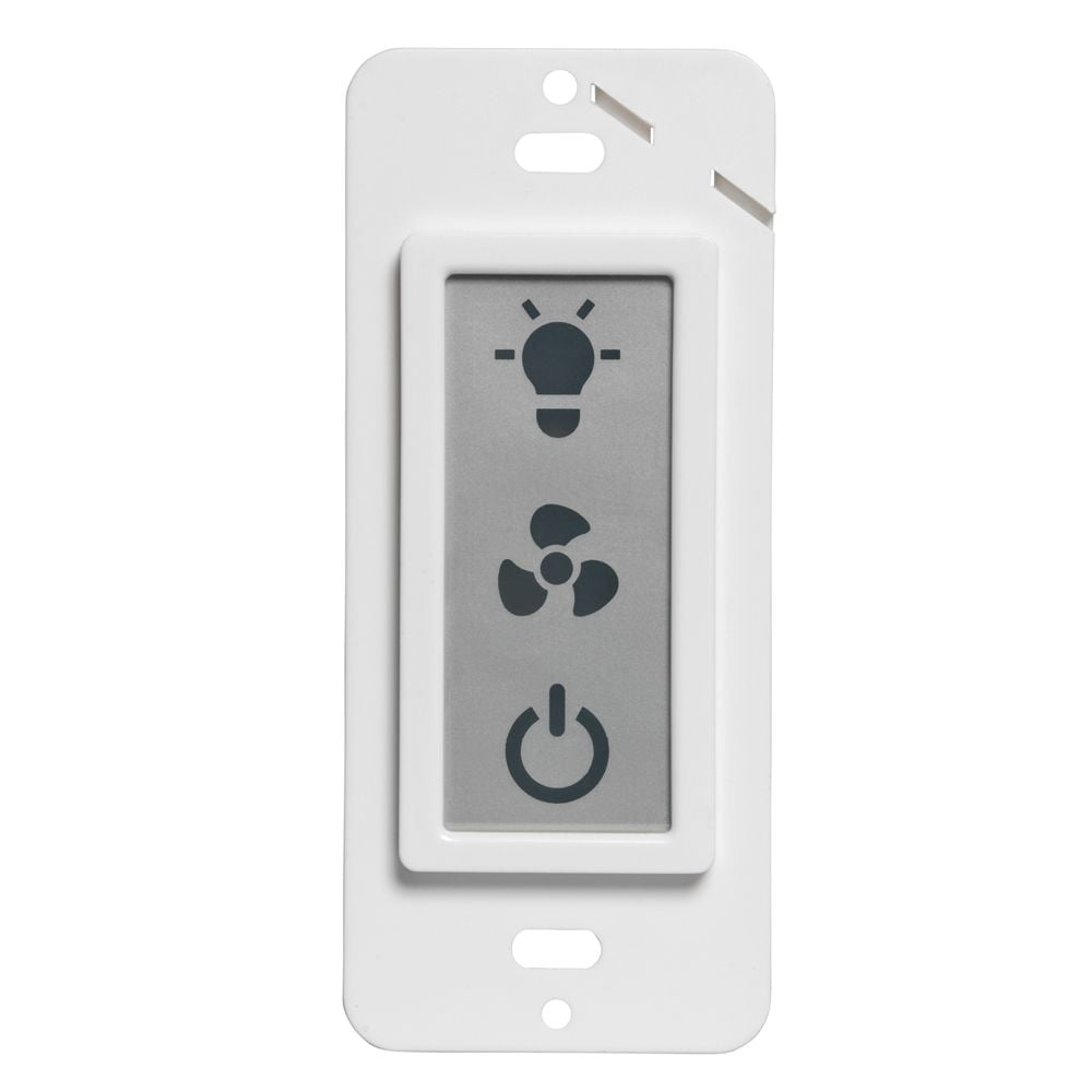 Homewerks 2-Way LED Panel Bathroom Light Switch for Ventilation Fans ...