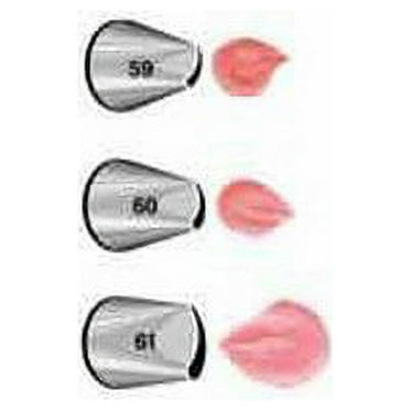 Ateco # 59 - Roses Pastry Tip - Stainless Steel