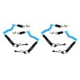 thumbnail image 1 of sweethay 2 piezas Kayak Paddle Tethering Leash Speedboat Correa ajustable Cuerda de surf Deportes acuáticos al aire libre Equipo de entrenamiento azul Azul 2piezas sweethay CBP214889, 1 of 6