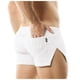 thumbnail image 4 of Pantalones cortos de running lisos para hombre: pantalones de chándal elásticos en la cintura, poliéster, S-XL, 4 of 6