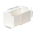 thumbnail image 3 of Amzcrzy Plastics Telescopic Storage Boxs Retractable Compartment Storage Box Adjustable Partition Tableware Office Storage Box Storage Trunks & Bag Storage and Organization Home Storage, 3 of 7