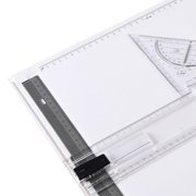 Milageto Drawing Board Drafting Table A3 Adjustable Angle Architectural Technical Graphic