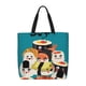 thumbnail image 1 of Easygdp I Love Sushi Bolsa Tote para Mujer, Bolso de Hombro para Trabajo, Playa, Viajes, Compras y Supermercado, 1 of 7
