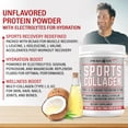 thumbnail image 2 of Peacock Max Sports Colágeno en polvo, 12.42 oz - Péptidos de colágeno múltiple hidrolizados tipo I, II, III alimentados con pasto bovino y pescado salvaje, proteína en polvo sin sabor con BCAA, magnes, 2 of 5