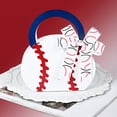 thumbnail image 6 of Gwen Studios 7/8" Baseball Print Grosgrain Ribbon, 3 Yards, 6 of 6
