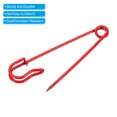 thumbnail image 4 of Uxcell Épingles de Sûreté 2,95 Pouces Grandes Épingles à Coudre en Métal Rouges 30 Pcs, 4 of 5