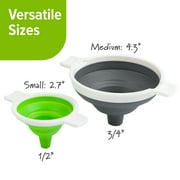 Prep Solutions 2 Piece Collapsible Funnel Set