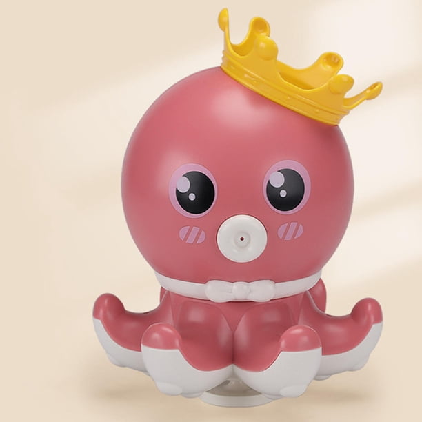 Juguetes para niños de 1 a 3 , juguetes de pulpo de cuerda enrollable, divertidos y divertidos juguetes de animales de flotantes par rojo