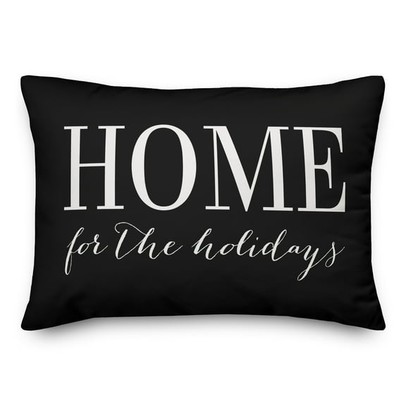 Creative Products Home for the Holidays 14x20 Indoor / Outdoor Pillow