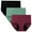 Holiday Mix, variant on INNERSY High Waist Plus Size Period Underwear for Women Heavy Flow Cotton Leakproof Panties 3 Pack(3XL,Holiday Mix)