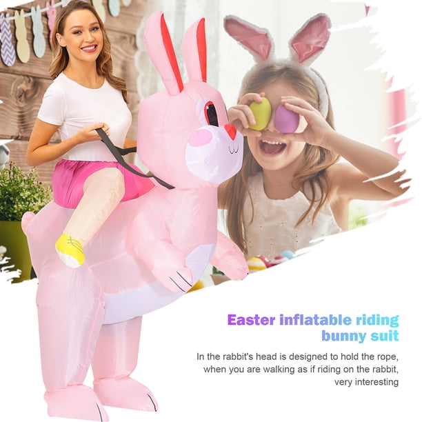 Lindo conejito disfraz de conejo Cosplay ropa mono para adultos niños (L)