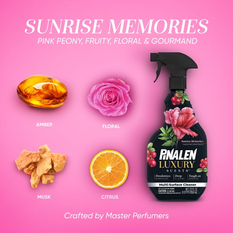 Pinalen Sunrise Memories Luxury Scent Multipurpose Cleaner, 22 fl