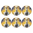 thumbnail image 2 of Zufioo Pokemon Print 6PCS Leather Coasters ,4 Inch Coasters,Coasters for Wine Glass, Mug, Coffee Drinks Coaster,Round Shape, 2 of 7