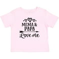 thumbnail image 3 of Inktastic Mema and Papa Love Me Girls Baby T-Shirt, 3 of 5