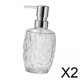 thumbnail image 1 of Dispensador de jabón,Botella dispensadora de jabón líquido manual recargable,Botella con bomba dispensadora de jabón para encimera de baño,Dispensador de jabón de manos decoración de, 1 of 8