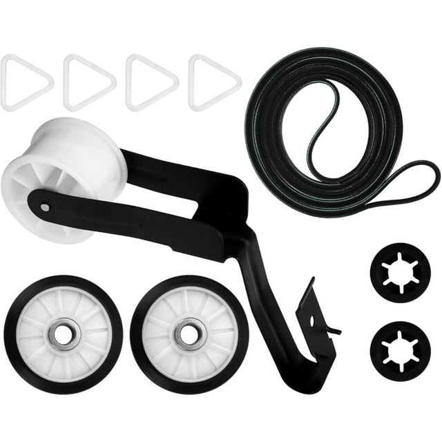 CSYANXING Ensemble de Réparation de Sécheuse pour KitchenAid Performance Améliorée Poulie et Rouleaux Inclus pour Entretien du Sécheuse