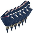 thumbnail image 2 of Levi Patriotic Patchwork 100% Cotton Set of 6 Cloth Napkins, 2 of 5