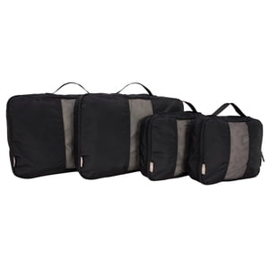 BTL 4-Piece Compression Packing Cubes, Black