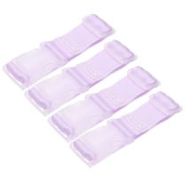 4 Pack Add A Bag Luggage Strap, 4-12 Inch Adjustable Suitcase Belt Travel Accessories, Luggage Connector for Carry-on Baggage, Purple