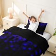 thumbnail image 3 of jejeloiu Purple Pixel Checkered Twin Bedding Kids,Modern Geometric Pattern Duvet Cover Set For Boys,Reversible,2pcs(No Comforter), 3 of 6